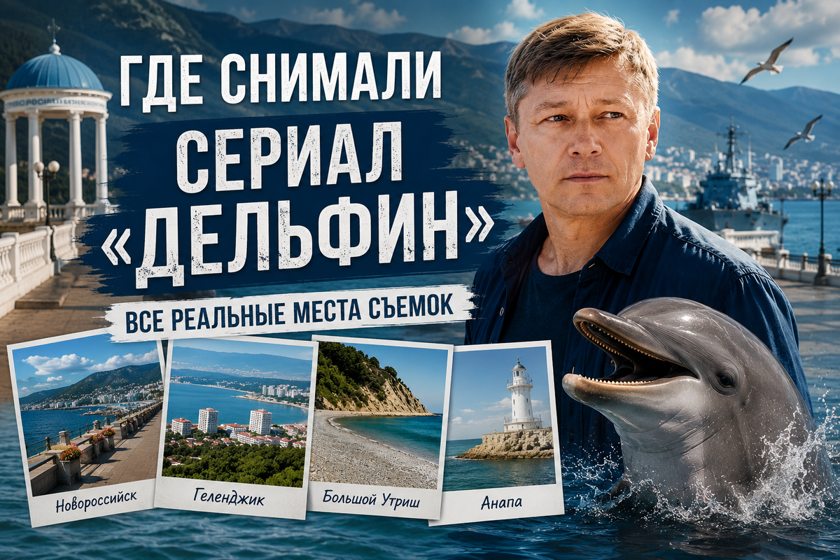 Где снимали сериал Дельфин