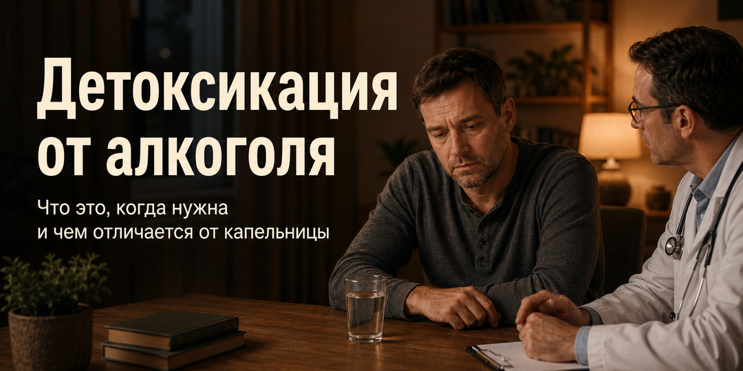 Детоксикация организма от алкоголя: что это, чем отличается от капельницы и когда нужна