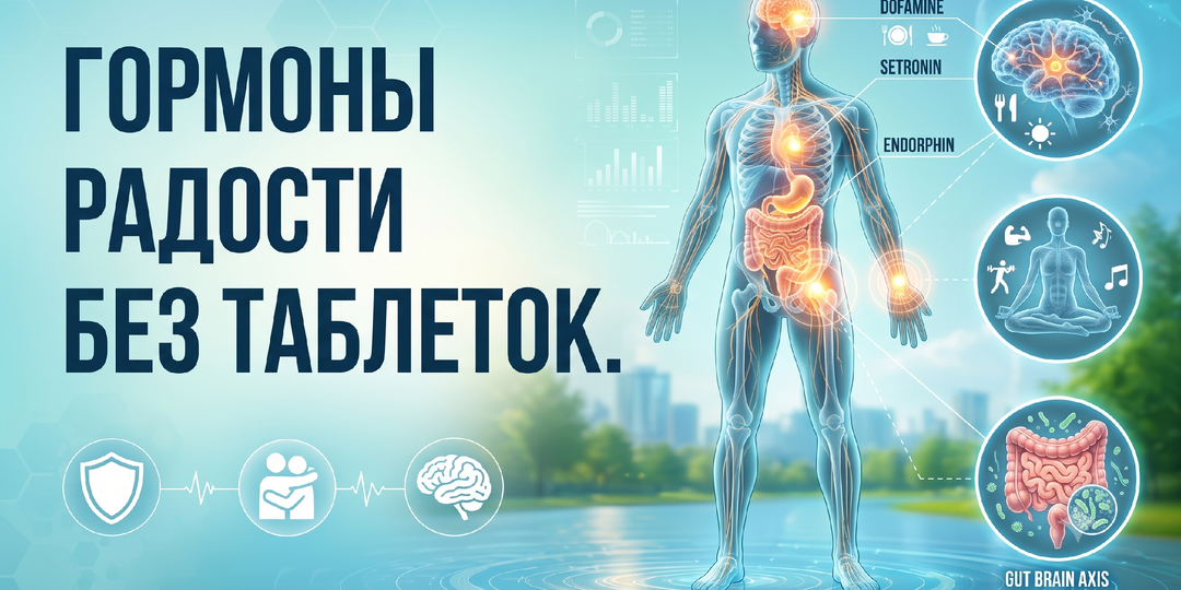 Гормоны радости без таблеток: как серотонин и дофамин влияют на боль в спине
