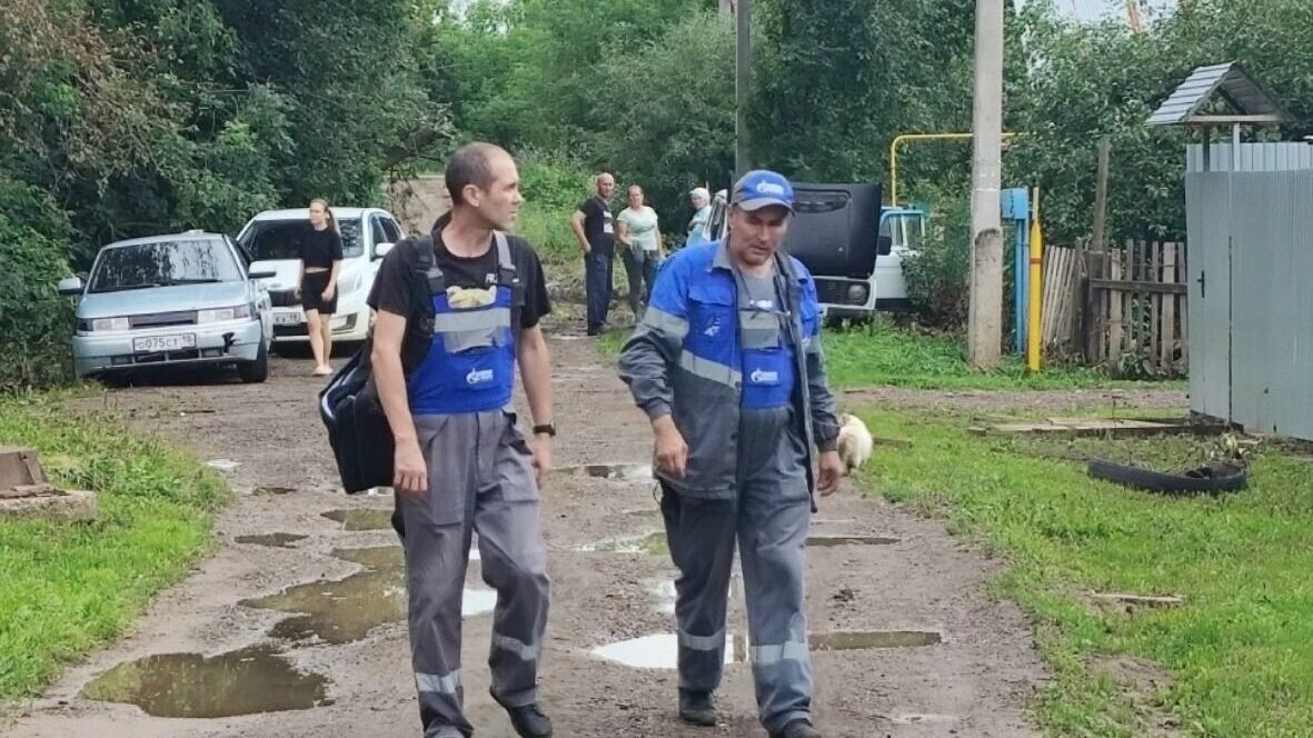    В дома жителей Глазова возвращают свет и газ   глава Глазова Сергей Коновалов/vk.com