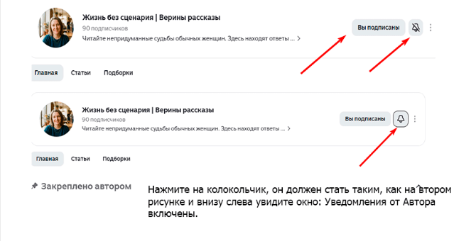 Сделайте так, чтобы получать уведомления о выходе новых публикаций