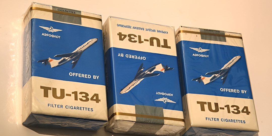 Купил у коллекционера пачку настоящих сигарет ТУ-134 из СССР: пробую и делюсь мнением