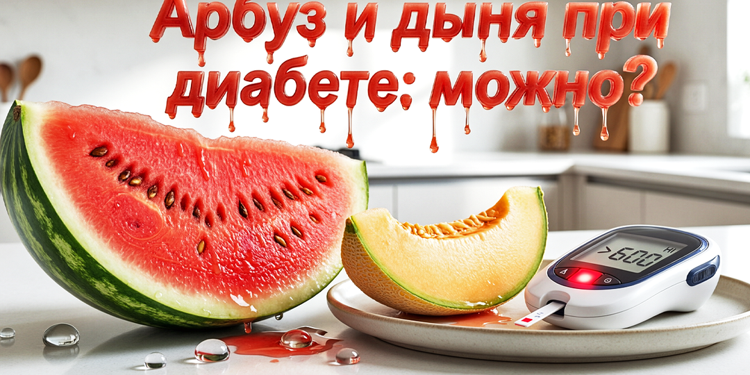 🍉 «Сладкий грех» в июле: почему арбуз и дыня при диабете может стать билетом в реанимацию (и как съесть их без вреда для сосудов)