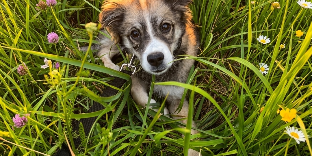 Маленький Тузя уже умеет давать лапку. Но дома у него пока нет 😥🐾