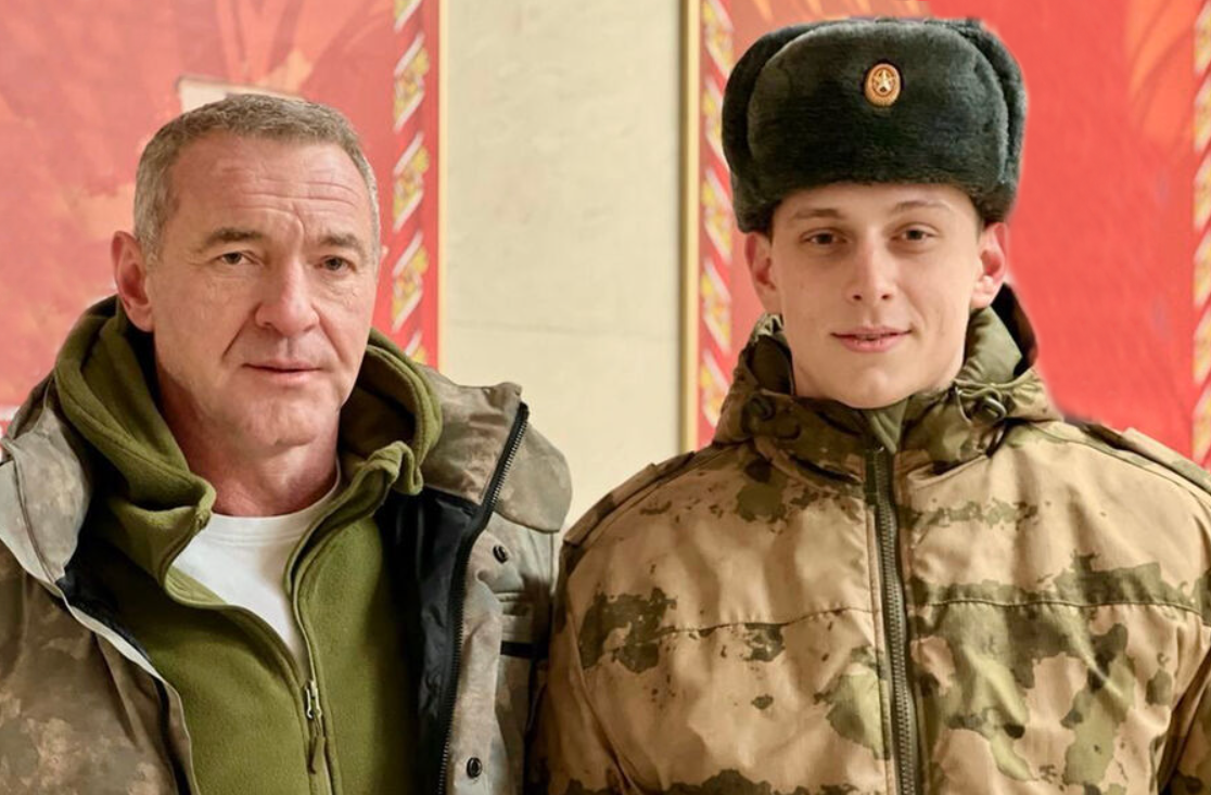 Максим и его сын Егор