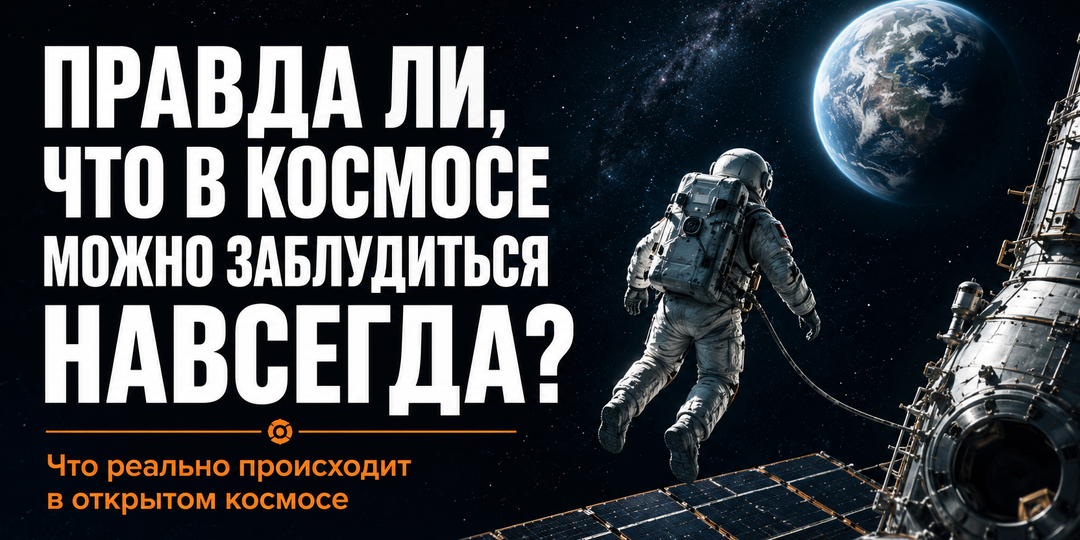 Правда ли, что в космосе можно «заблудиться» навсегда?