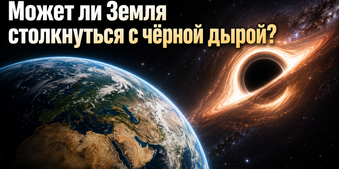 Может ли Земля столкнуться с черной дырой?