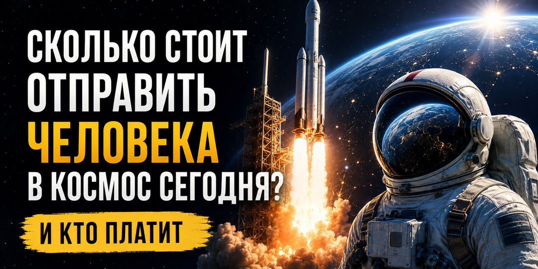 Сколько стоит отправить человека в космос сегодня - и кто платит?