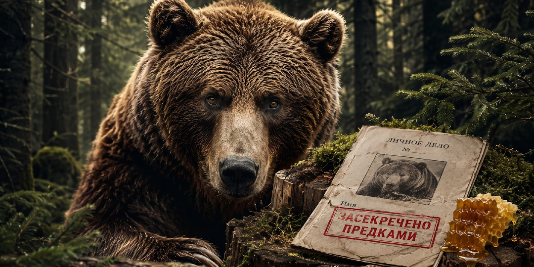 Почему в русском языке «медведь» — это не имя зверя, а иносказание. Настоящее имя забыли нарочно
