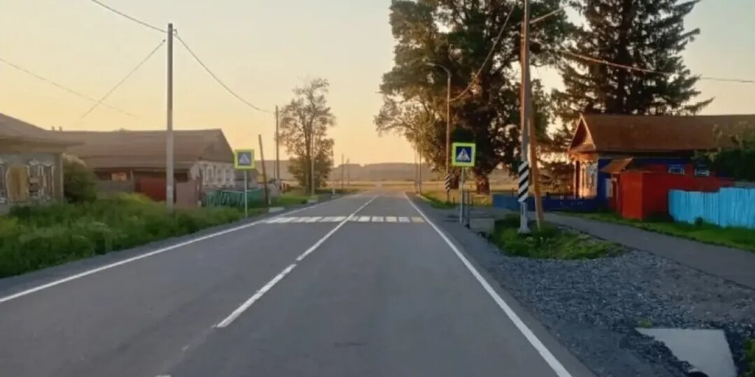 В Салаватском районе Башкирии ввели в строй обновленный отрезок трассы