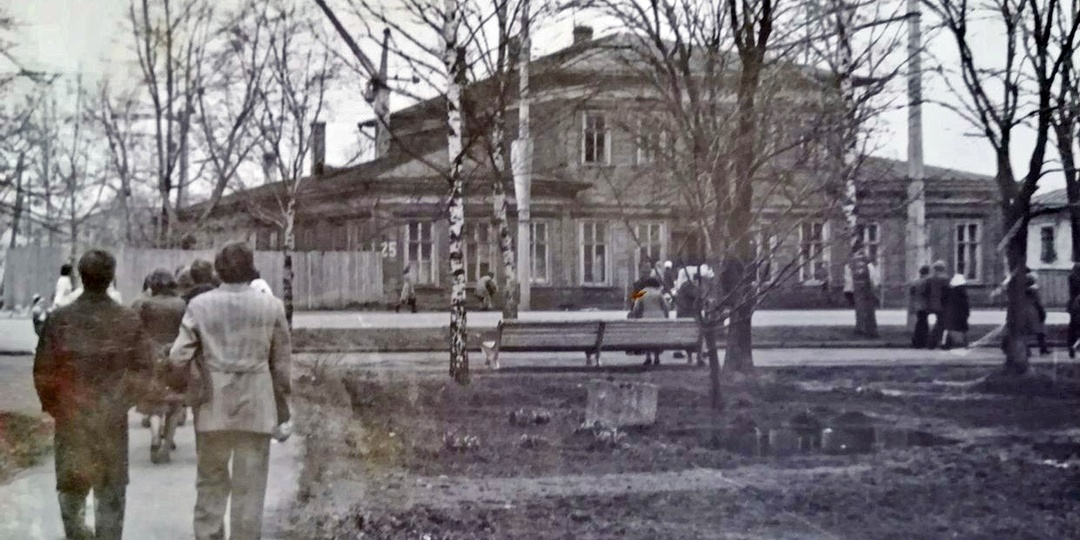 Дом в Вологде перед сносом в 1970-е