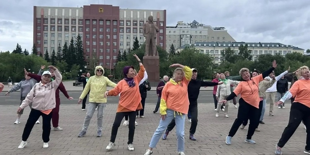 Бесплатные занятия фитнесом для людей старшего возраста стартовали в Чите