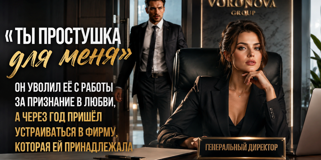 «Ты простушка для меня»: он уволил её с работы за признание в любви, а через год пришёл устраиваться в фирму, которая ей принадлежала