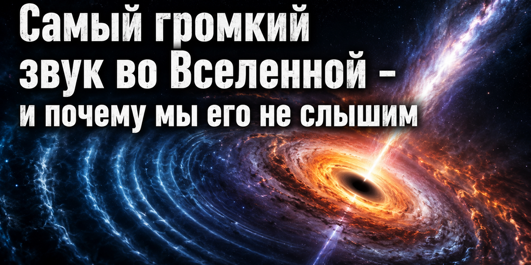 Самый громкий звук во Вселенной - и почему мы его не слышим?