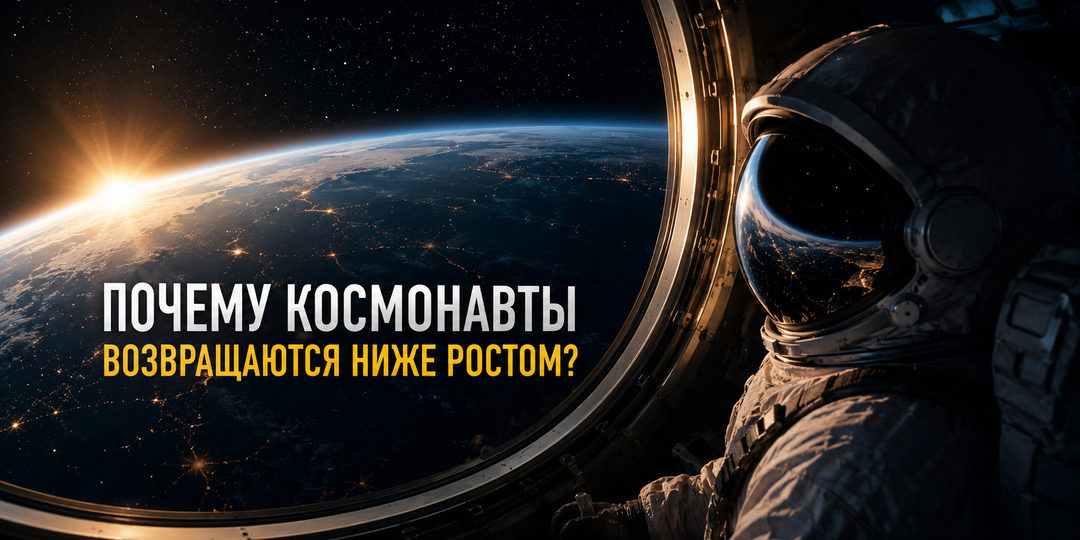 Почему космонавты возвращаются ниже ростом?