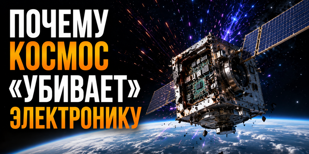 Почему космос «убивает» электронику?