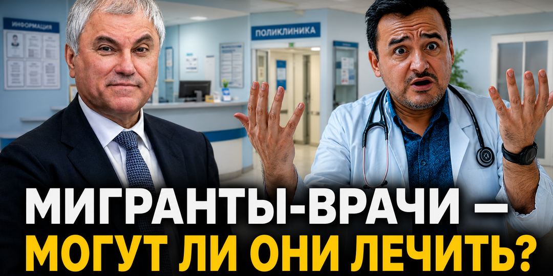 "Кто его взял в поликлинику работать, если он по-русски не понимает". Володин затронул болезененную тему, но диаспора сразу же его "осадила"