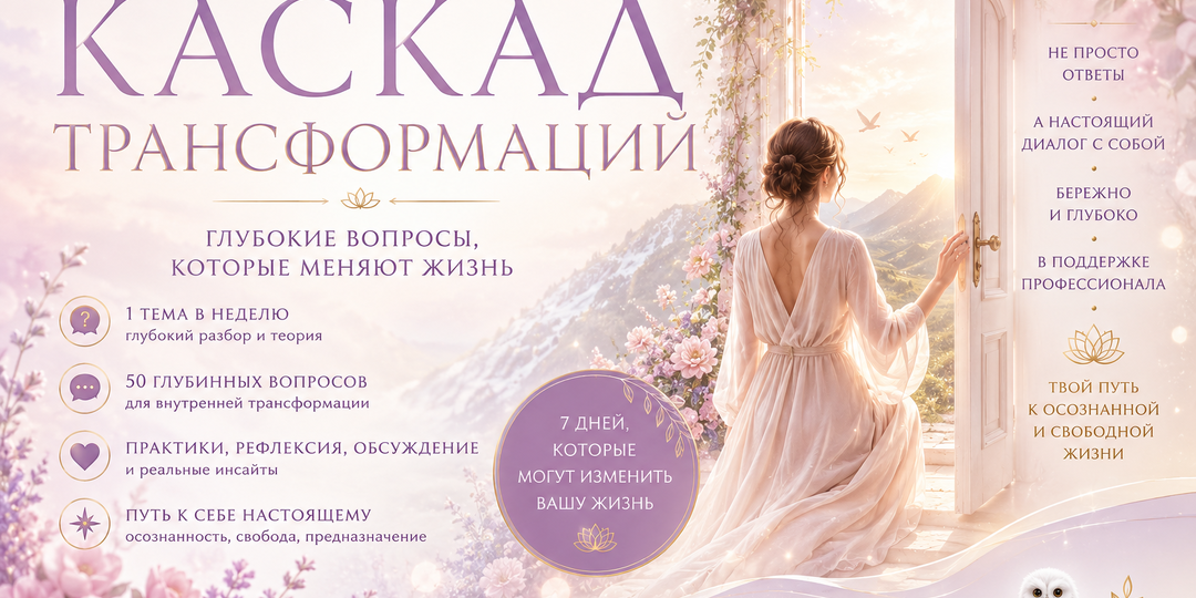 🌿 Каскад трансформаций - Закрытый психологический клуб