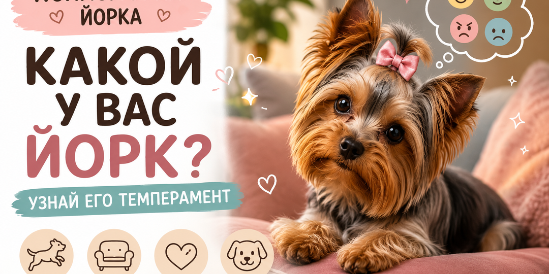 Какой характер у вашего йорка? Простой тест по темпераменту