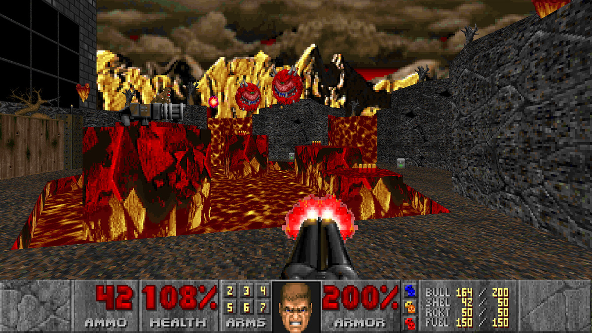 Первый шутер для нескольких поколений геймеров. Игра: DOOM. Источник: id Software