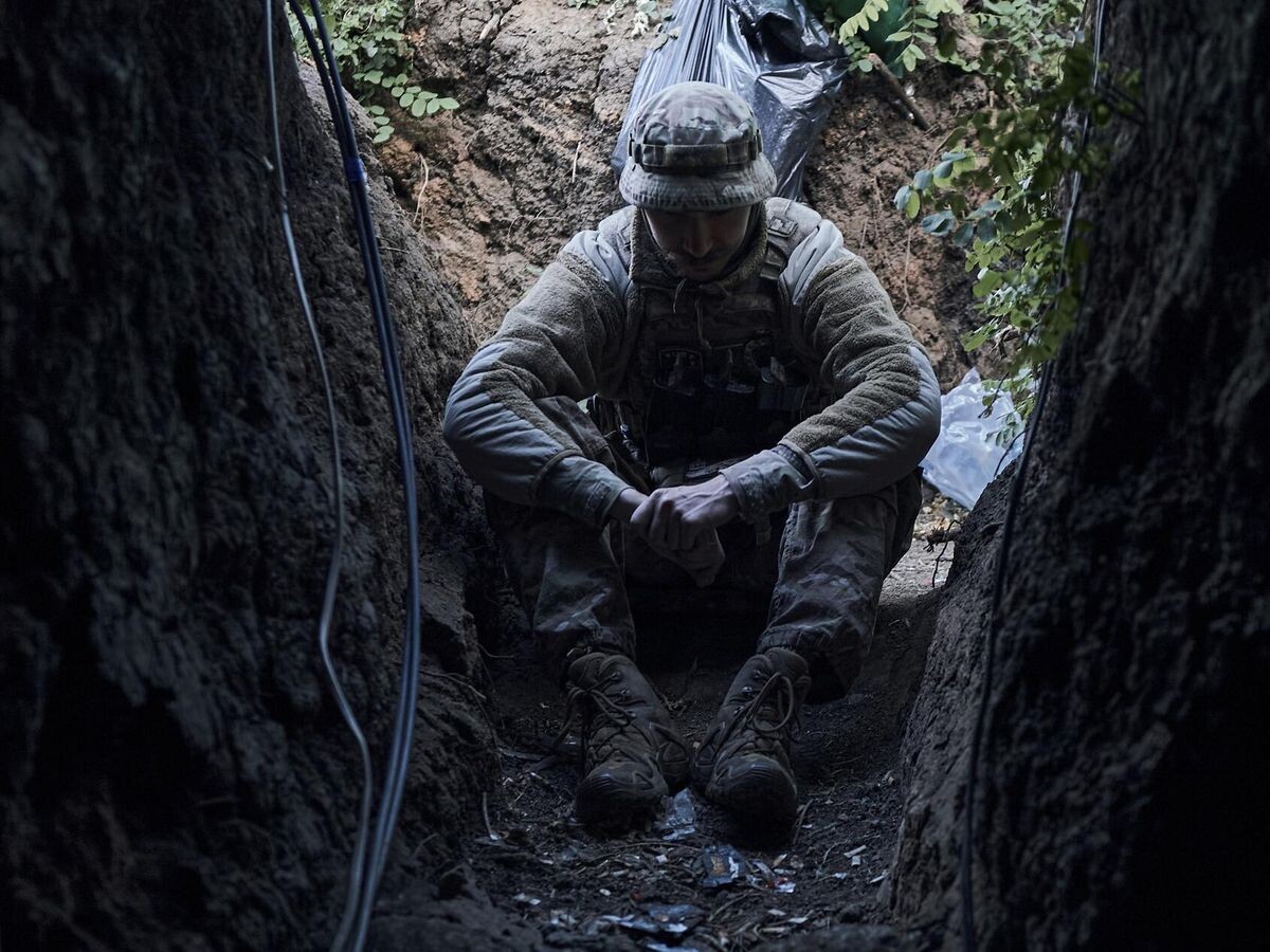    Украинский военный | © AP Photo / Libkos