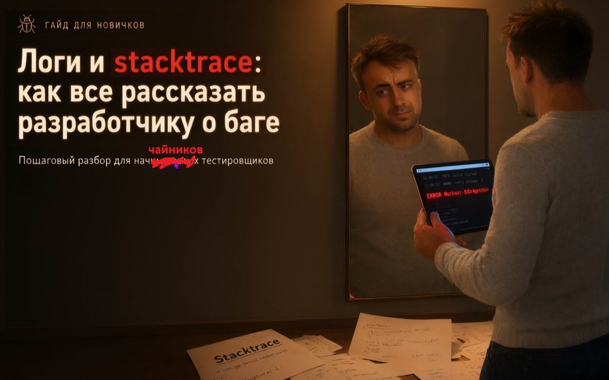 Логи и stacktrace: как дать разработчику максимум информации о баге