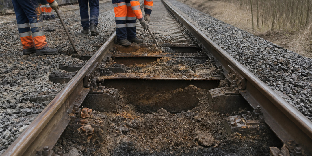 На железной дороге в Воронежской области нашли повреждение путей