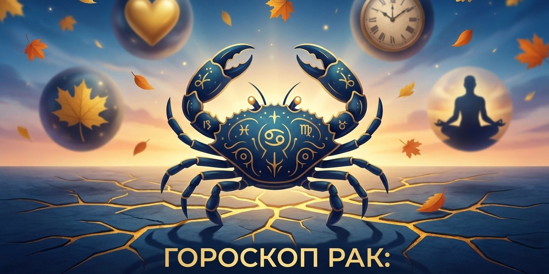 Рак: почему сентябрь ломает то, что вы считали устоявшимся
