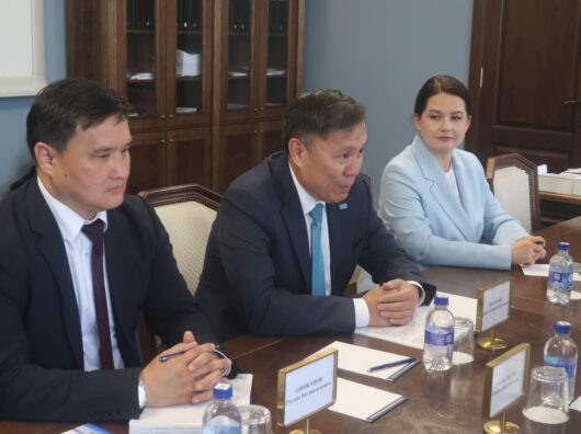    Республика Казахстан входит в десятку основных внешнеторговых партнеров Ростовской области //Фото пресс-служба Правительства Ростовской области