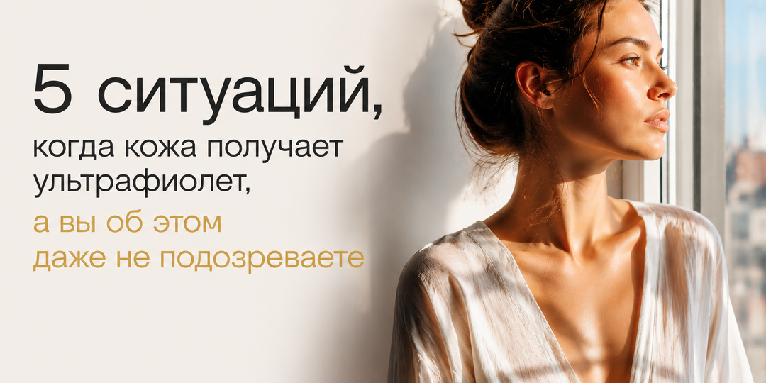 5 ситуаций, когда кожа получает ультрафиолет (наука о солнце ч.4)