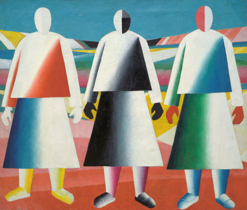 К. Малевич. «Девушки в поле» 1928-1929 гг.