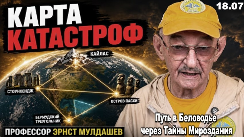"Цепь апокалипсисов: загадка, скрытая в географии Земли" | Эрнст Мулдашев
