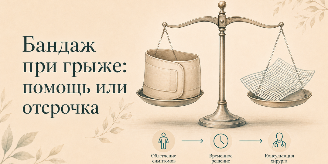 Послеоперационная грыжа: когда бандаж действительно нужен, а когда бесполезен