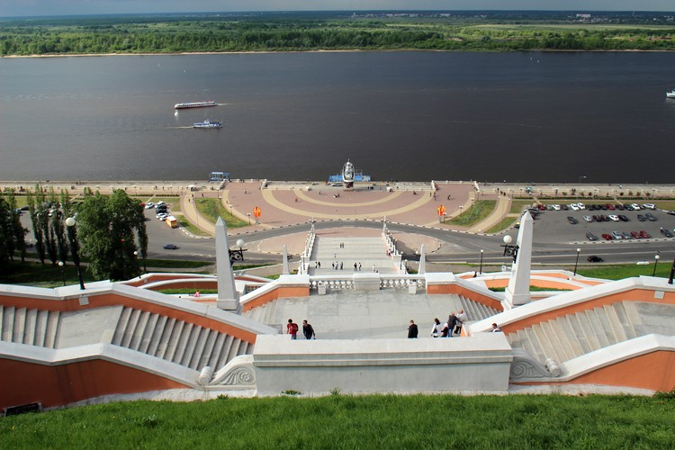 Смотровая площадка в Нижнем Новгороде