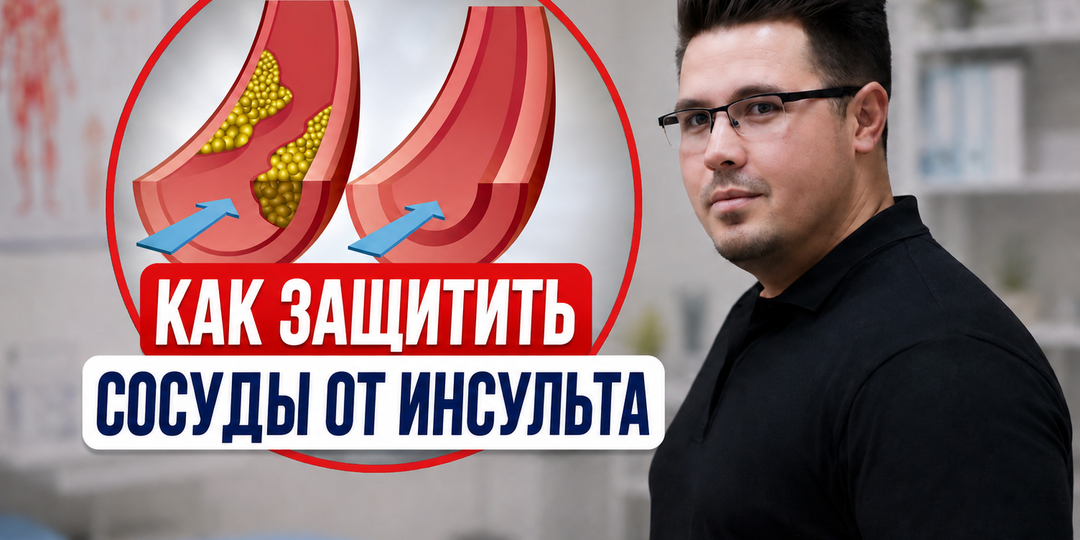 Как снизить риск инсульта: 6 проверенных техник и продукты для здоровья сосудов