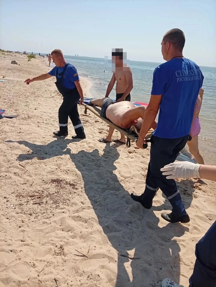    На городском пляже Цимлянска едва не произошла трагедия. Фото: ГКУ РО «ПСС ВВ ТМ»