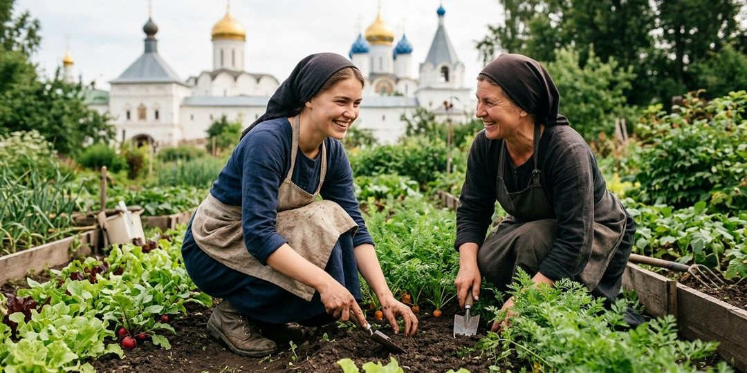 Прожила год в монастыре как трудница. Как устроена трудовая жизнь изнутри