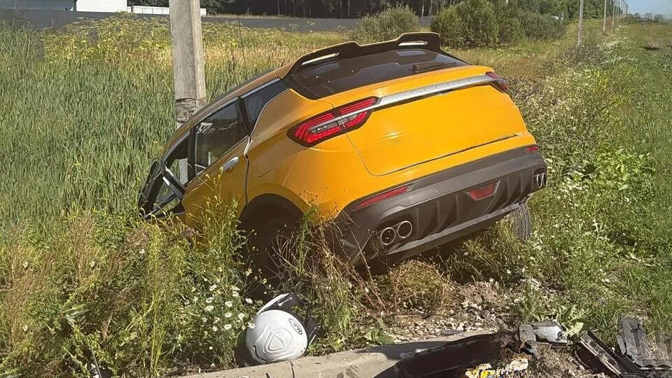     Автоинспектор погиб в аварии с мотоциклом ДПС в Подмосковье t.me/Подмосковная полиция
