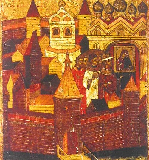 Рубленый кремль Ярославля.
