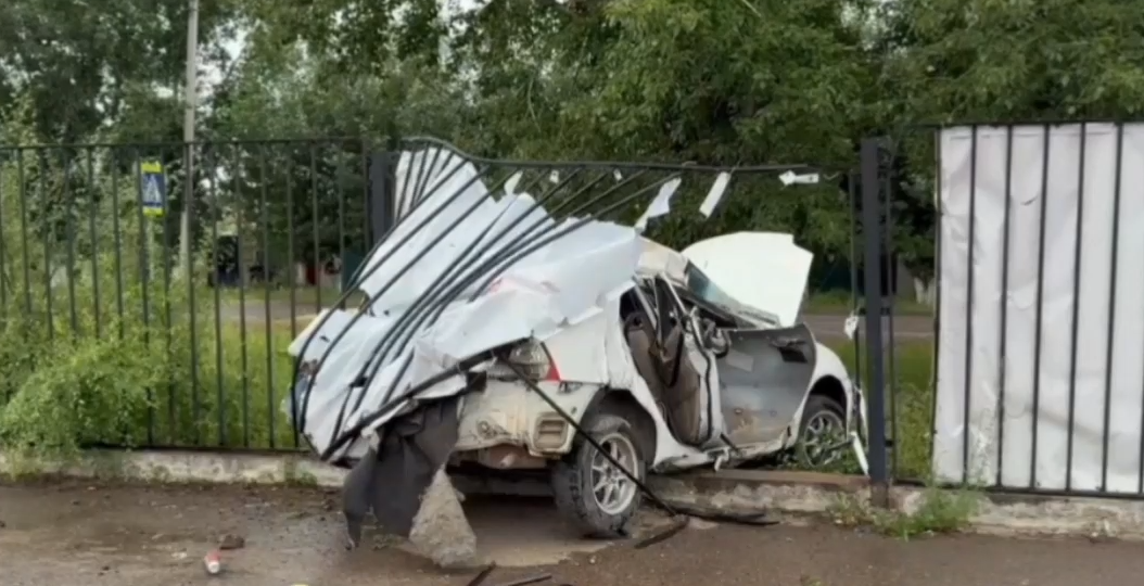 Забайкалка въехала в дерево и забор и погибла в ДТП в Шерловой Горе