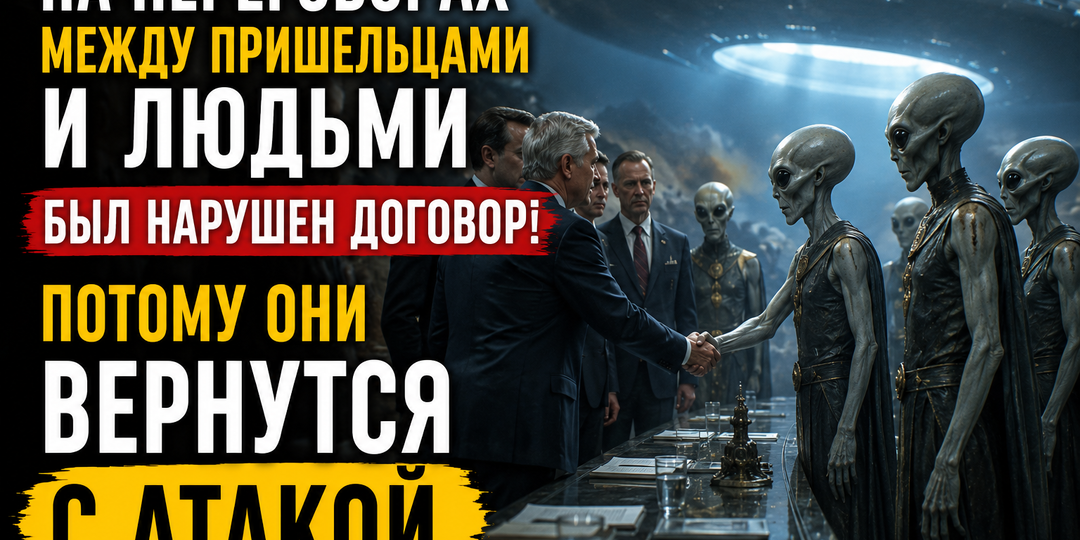 НА ПЕРЕГОВОРАХ МЕЖДУ ПРИШЕЛЬЦАМИ И ЛЮДЬМИ БЫЛ НАРУШЕН ДОГОВОР! ПОТОМУ ОНИ ВЕРНУТСЯ С АТАКОЙ