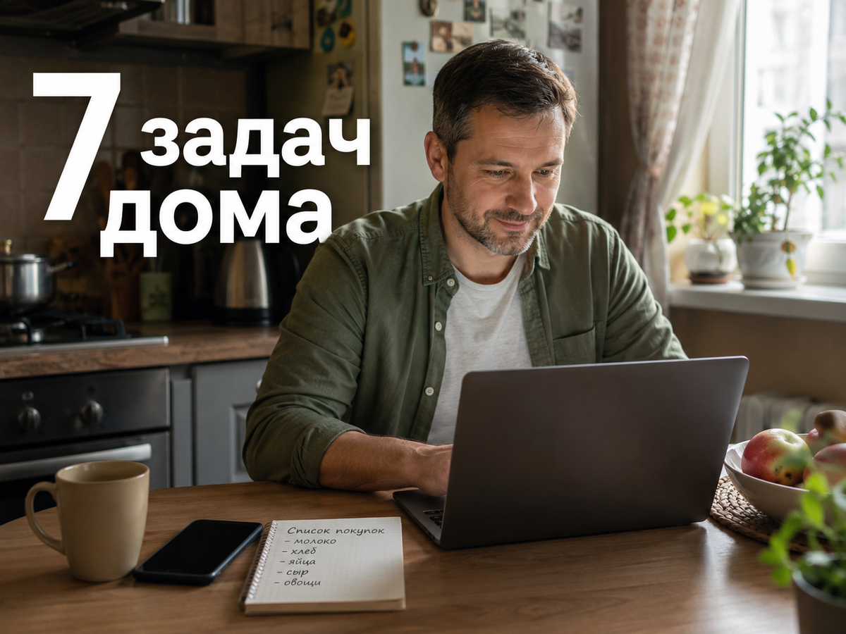 Меню на неделю и список покупок можно сделать за пару минут