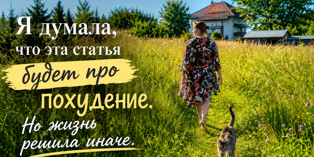 Я вышла босиком на траву... и вдруг поняла одну важную вещь
