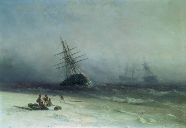     Иван Айвазовский. Кораблекрушение. 1875
