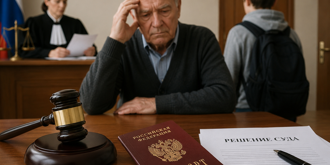 Штамп в паспорте не спас: почему суд принудительно «выписал» внука из квартиры дедушки вопреки его воле