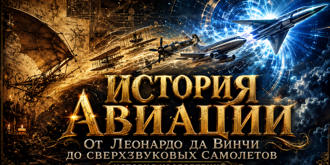 История авиации: от мечты Леонардо до покорения сверхзвука