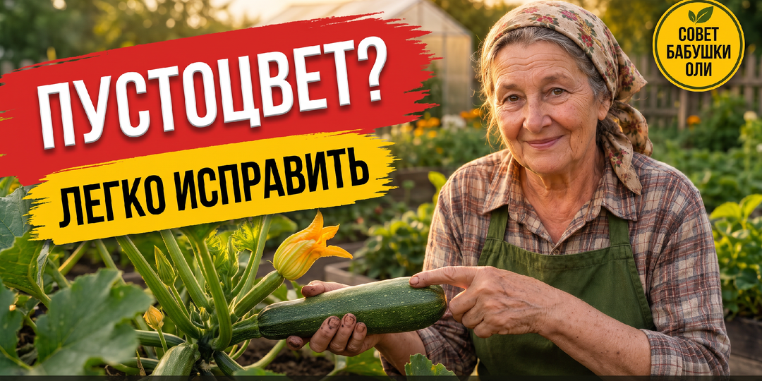 Без этой подкормки кабачки перестают завязываться