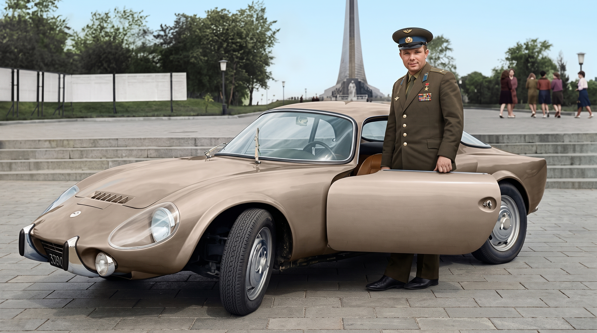 Французы подарили Гагарину спорткар Matra‑Bonnet Djet V
