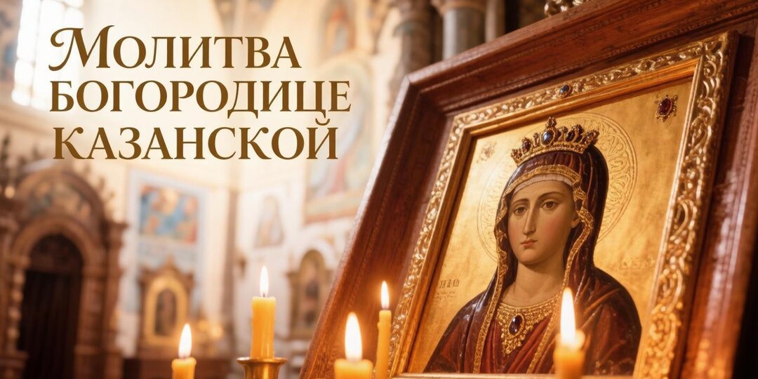Молитва Богородице Казанской