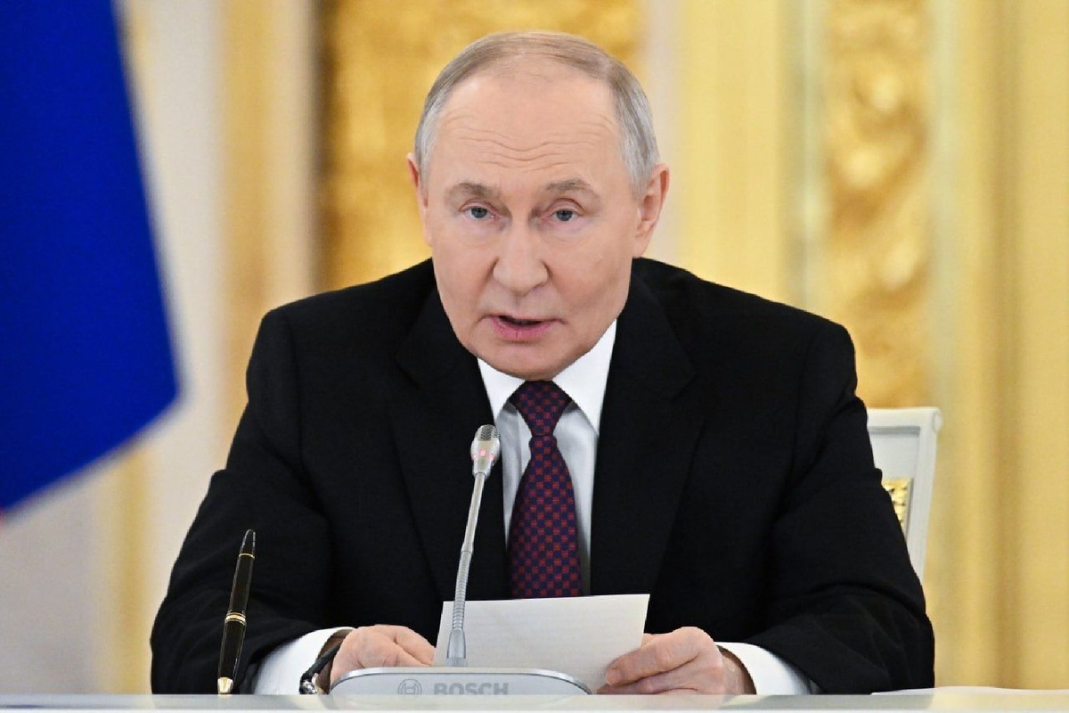    Владимир Путин (Фото: Telegram @news_kremlin)